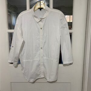 Eileen Fisher Crisp White Shirt